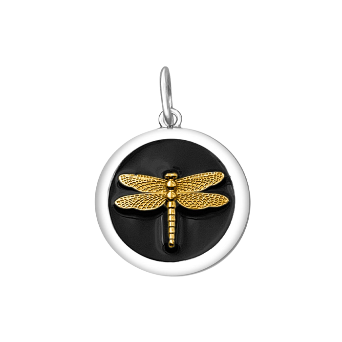 Lola Dragonfly Pendant | Gold