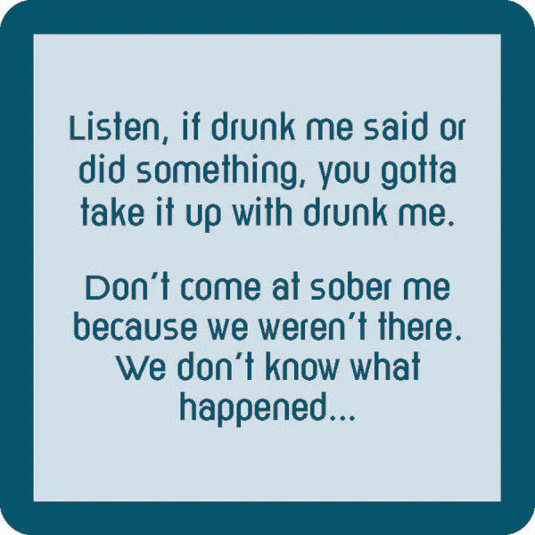 Humorous Coaster