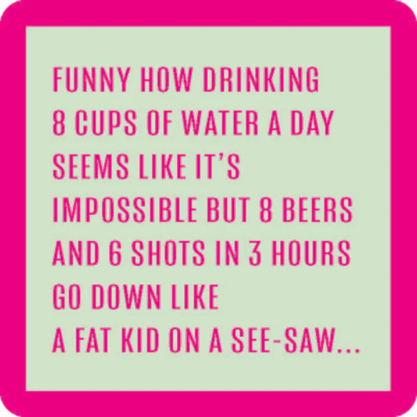 Humorous Coaster