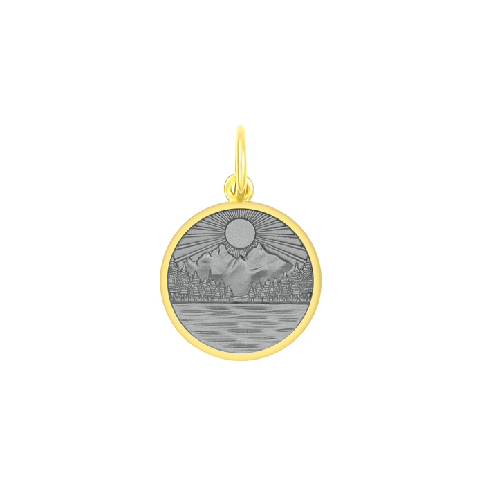 Lola Lake Life Pendant | Gold