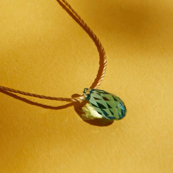 Light Prism Crystal Necklace Slider | Hyevibe