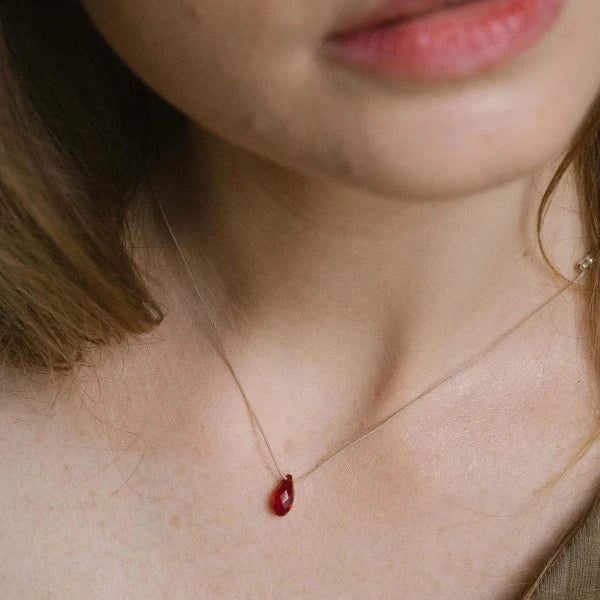 Light Prism Crystal Necklace Slider | Hyevibe