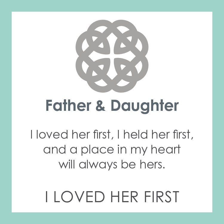 Lola Father & Daughter Pendant | Silver