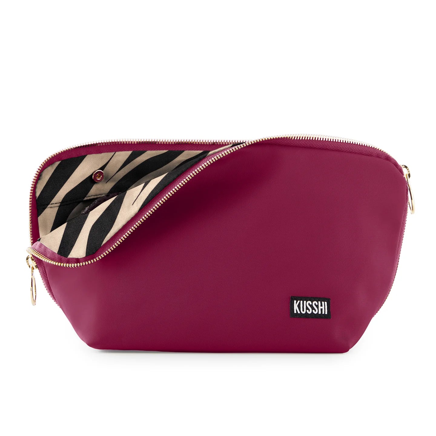 Signature Fabric Makeup Bag