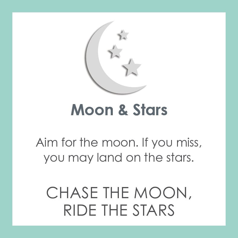 Lola Small Pendant | Moon & Stars