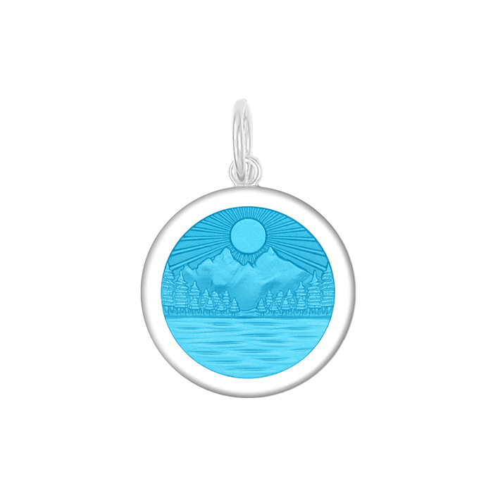 Lola Lake Life Pendant | Silver