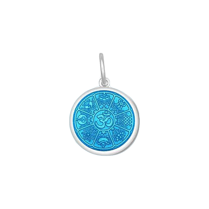 Lola Om Pendant | Silver