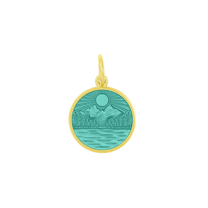 Lola Lake Life Pendant | Gold