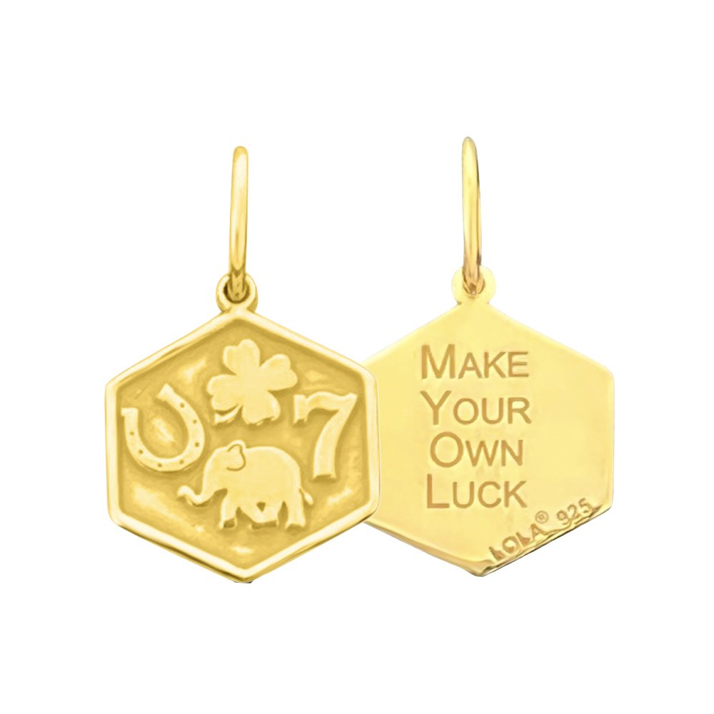 Lola Hexagon Pendant | Lucky