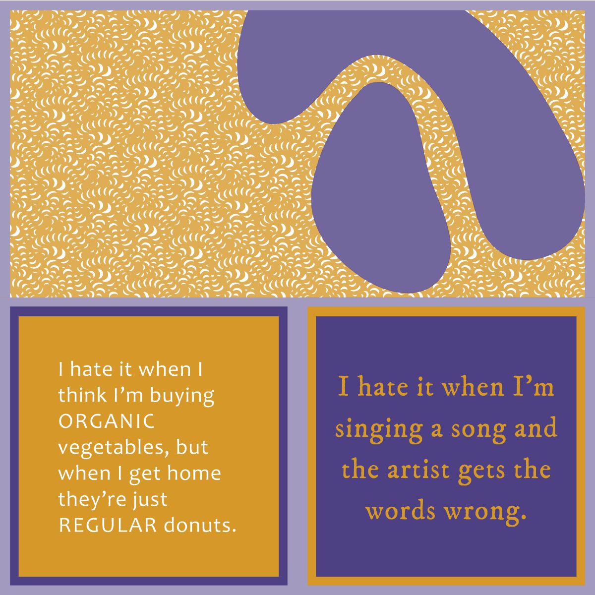 Double-Sided Cocktail Napkin