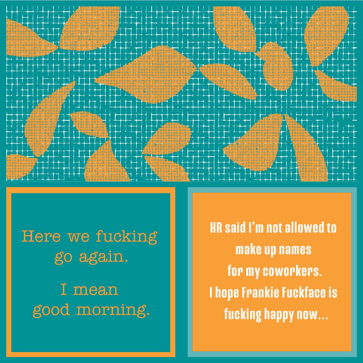 Double-Sided Cocktail Napkin