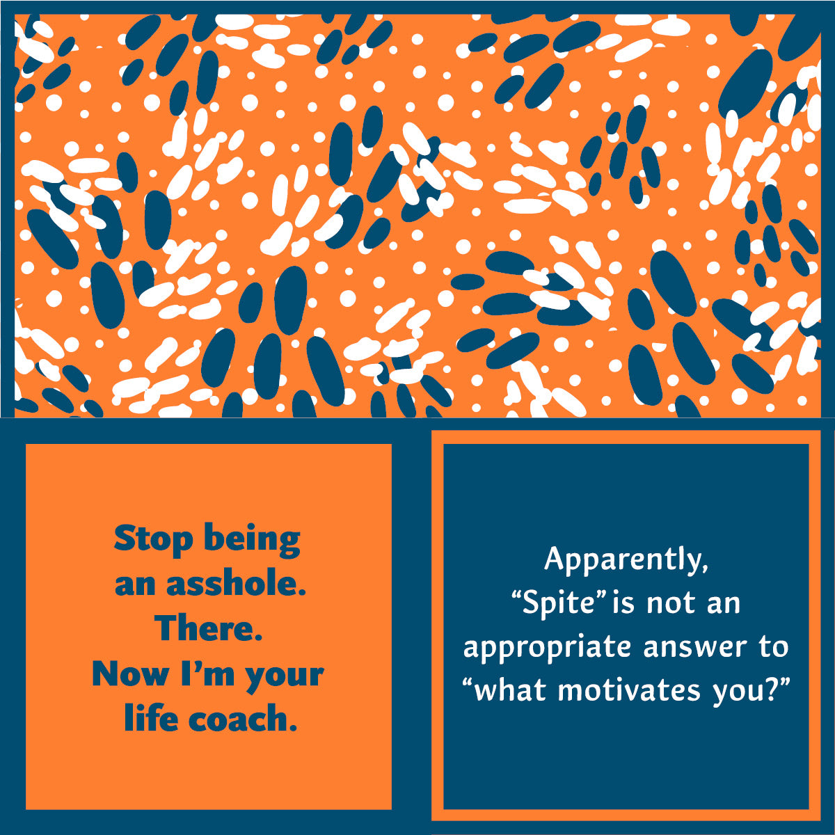 Double-Sided Cocktail Napkin