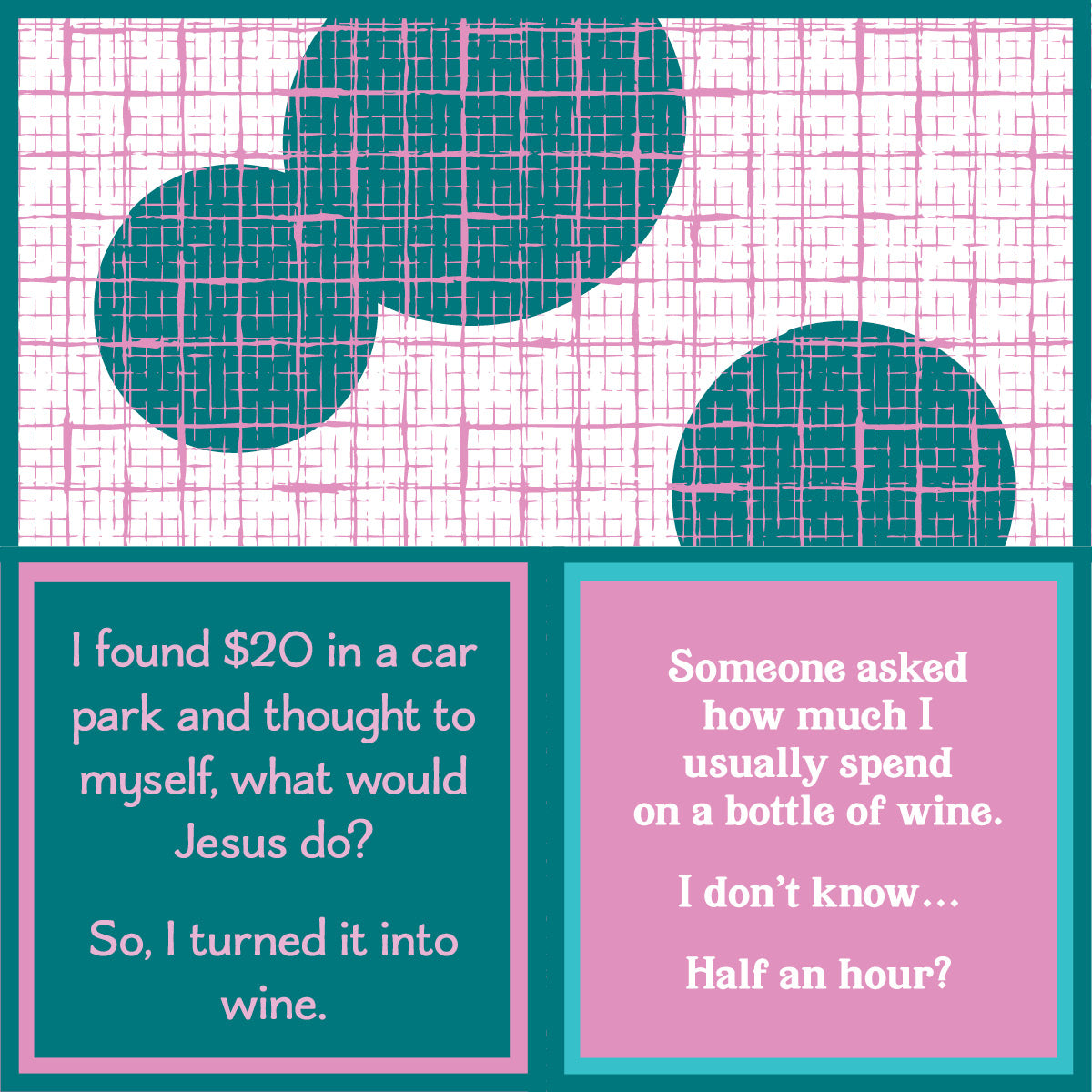 Double-Sided Cocktail Napkin