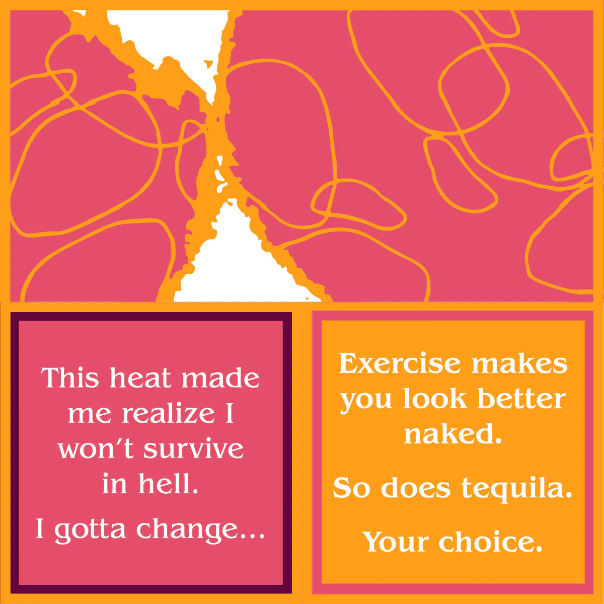 Double-Sided Cocktail Napkin