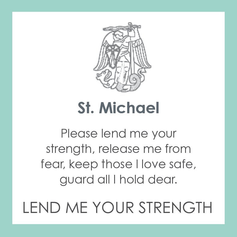 Lola St. Michael Pendant | Silver
