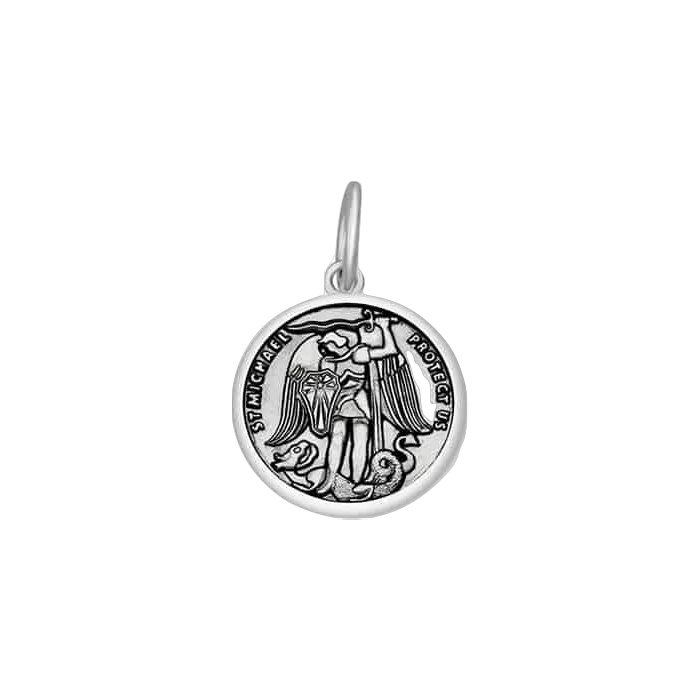 Lola St. Michael Pendant | Silver