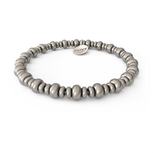 Triple Rondelle Stretch Bracelet