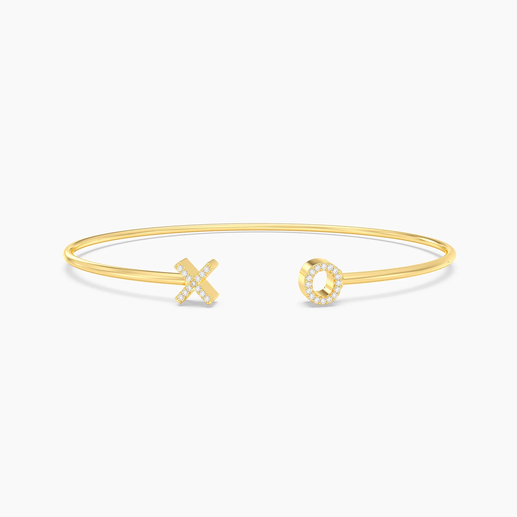 Love You Always & Forever XO Flexi Cuff Bracelet