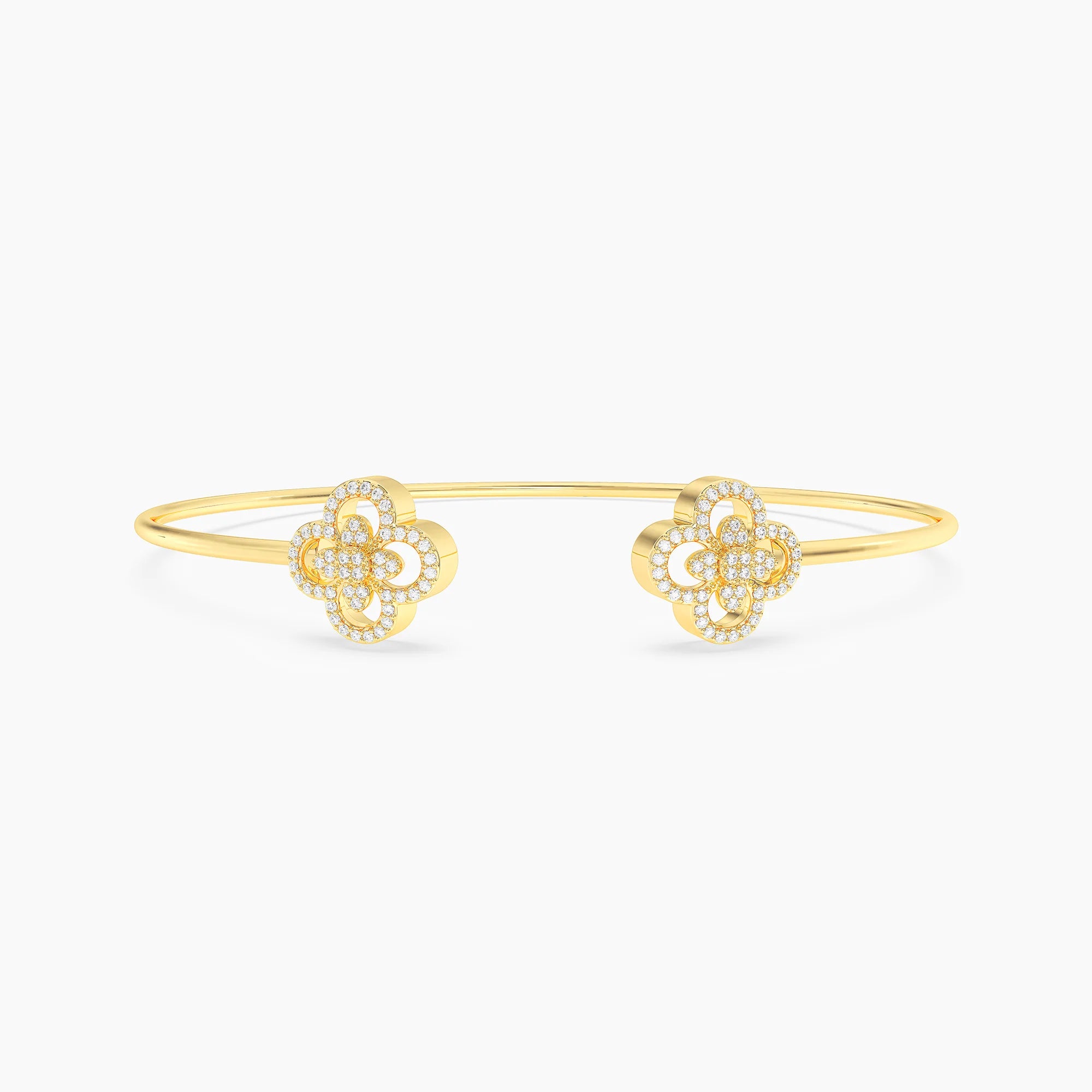 Good Things Are Coming Your Way Wildflower Flexi Cuff Bracelet