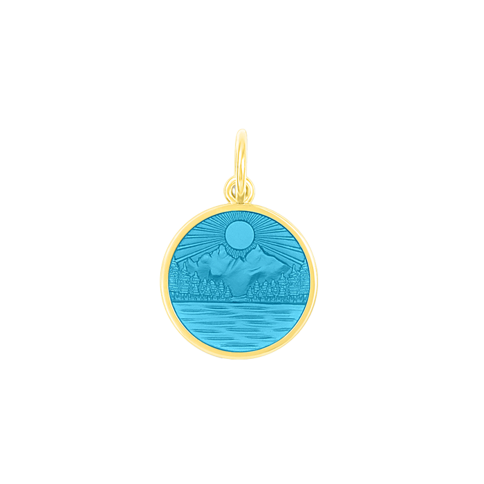 Lola Lake Life Pendant | Gold