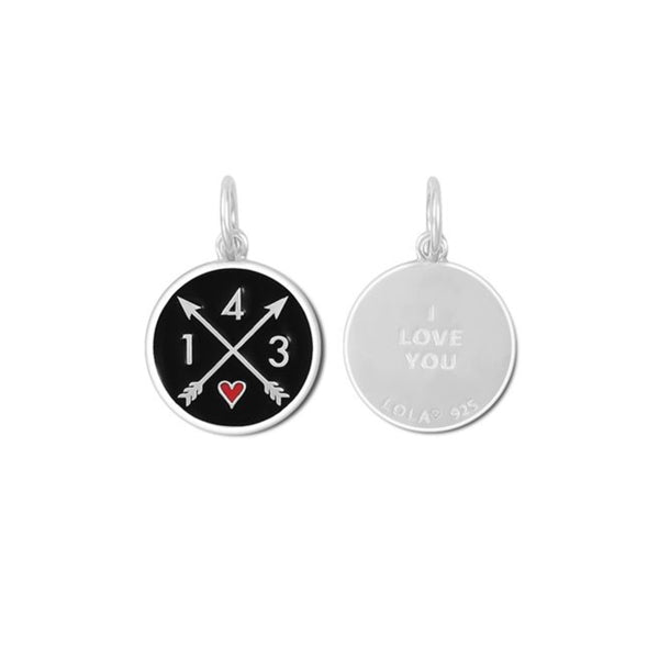 Lola Small Pendant | 143 I Love You