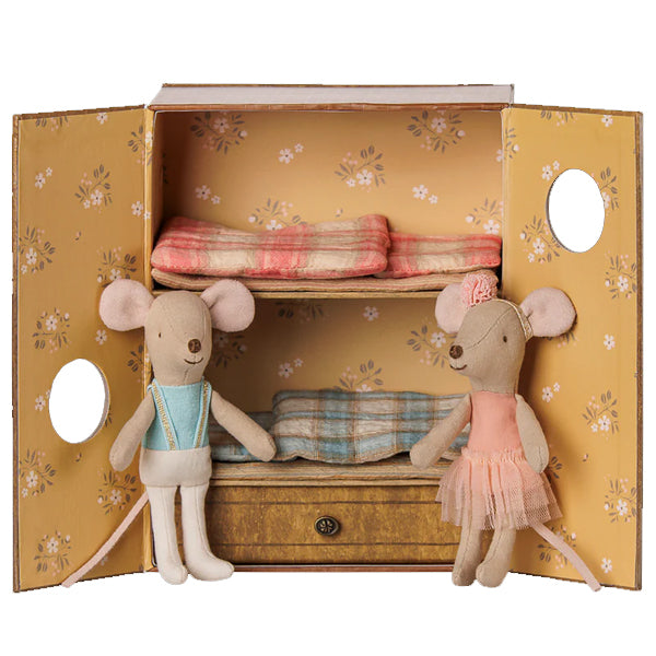 Ballet Mice in Dance Studio | Little Sister & Brother