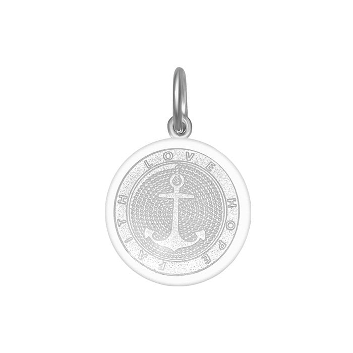 Lola Anchor Pendant | Silver