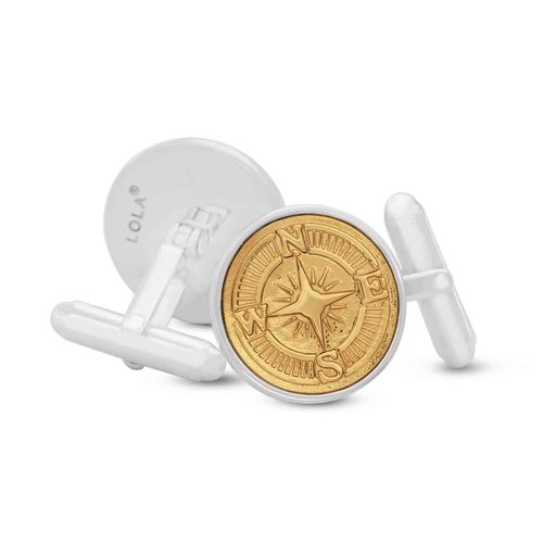 Lola Compass Cufflink