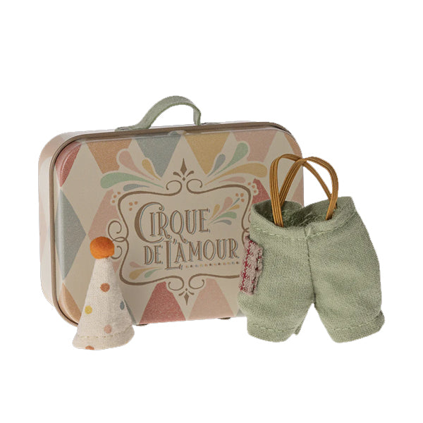 Clown Clothes in Suitcase | Little Brother