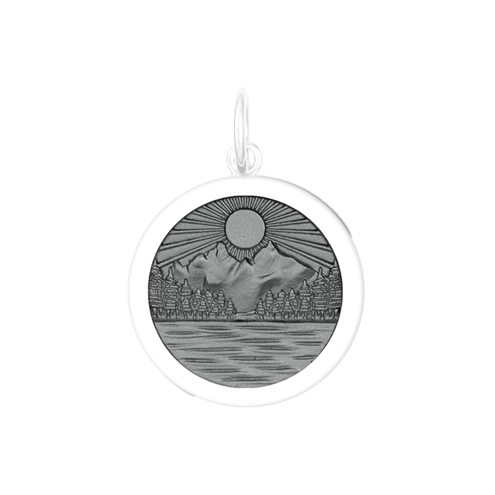 Lola Lake Life Pendant | Silver