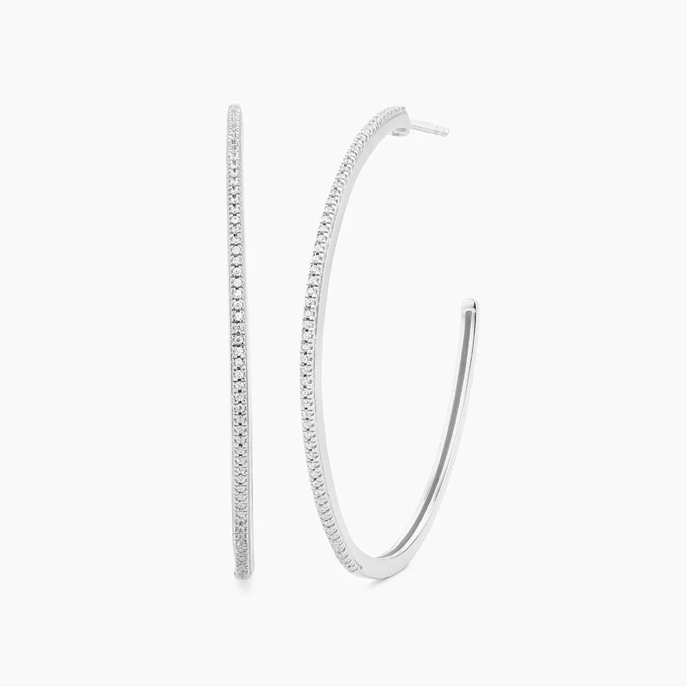 One Hot Havana Night Hoop Earrings