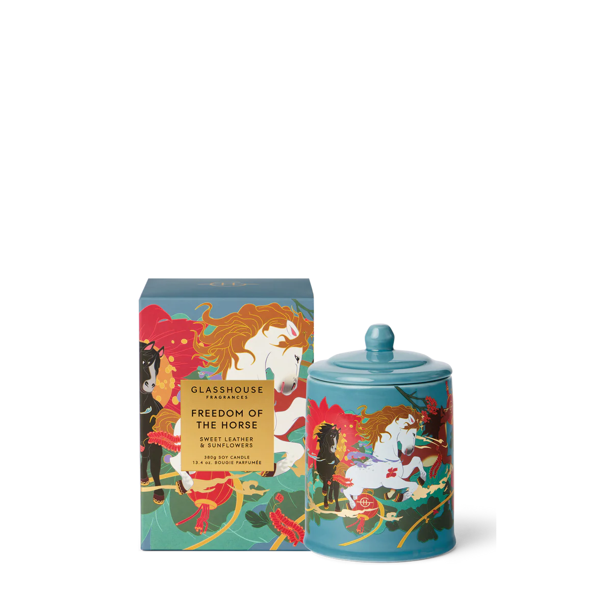 Freedom of the Horse Candle