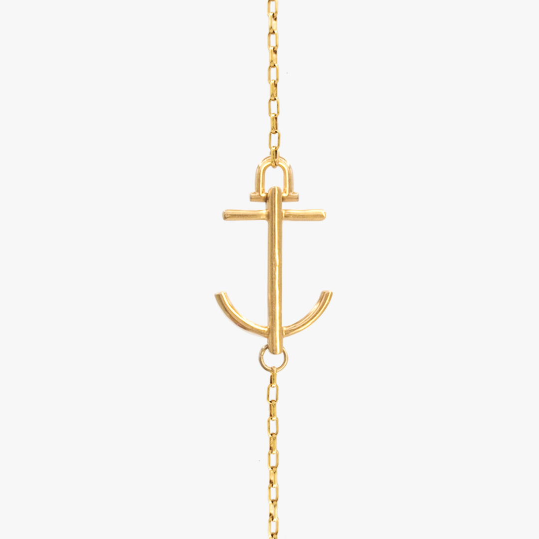 Slim Anchor Chain Bracelet