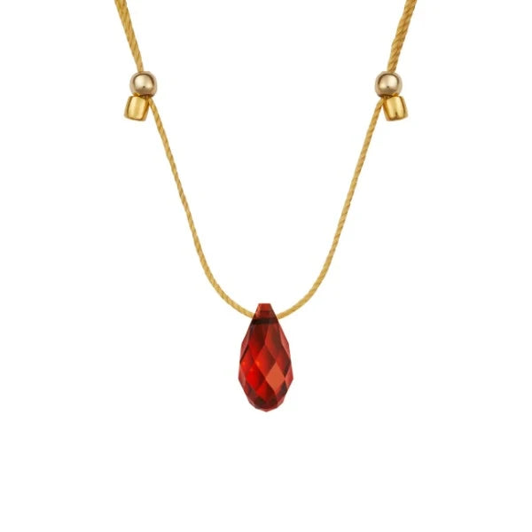 Light Prism Crystal Necklace Slider | Hyevibe