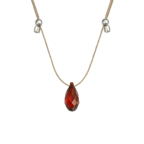 Light Prism Crystal Necklace Slider | Hyevibe