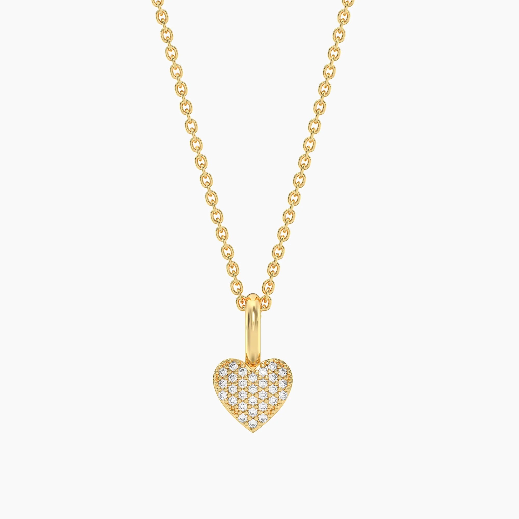 I Love You Always & Forever Heart Pendant Necklace