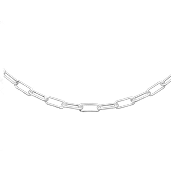 Lola Oval Chain | Silver | 3.5mm