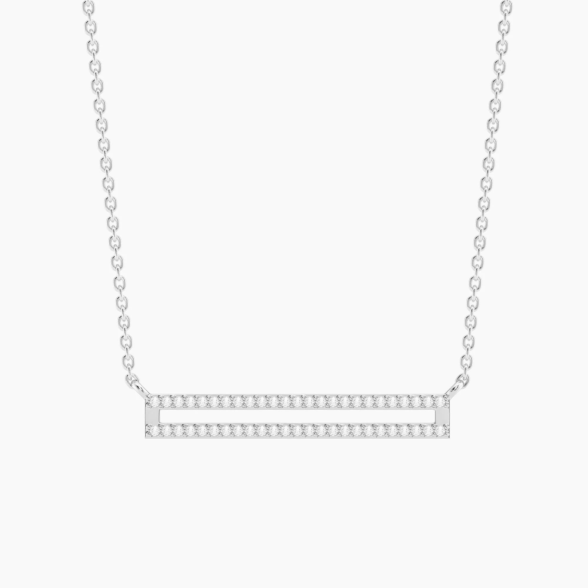 Set the Bar Pendant Necklace