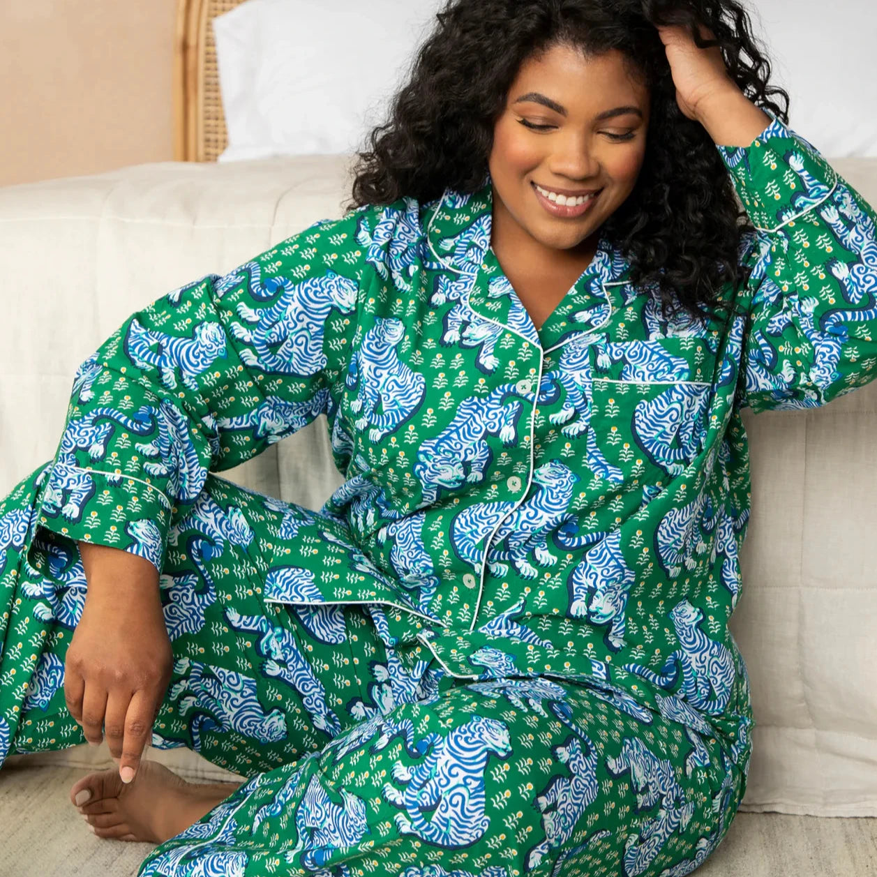 Long PJ Set | Tiger Queen
