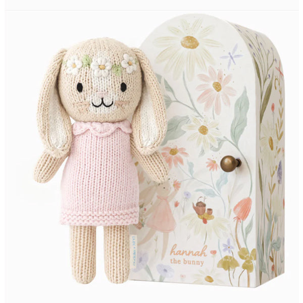 Hannah the Bunny Handmade Doll | Blush