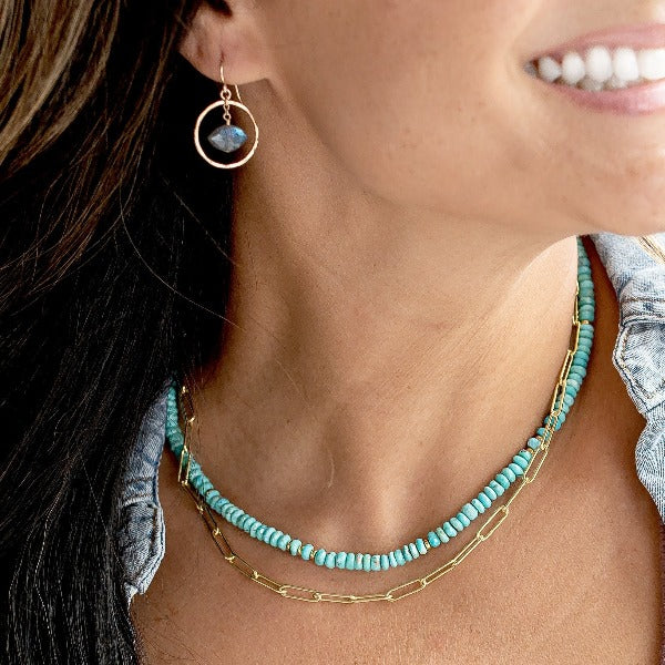 Turquoise Charis Necklace