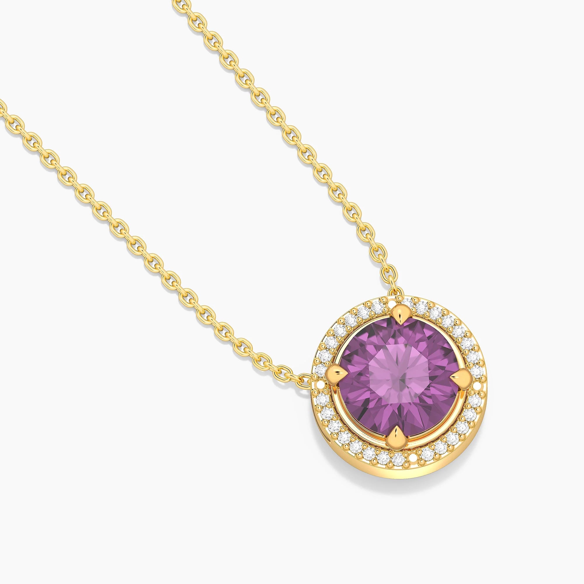 Birthstone Pendant Necklace