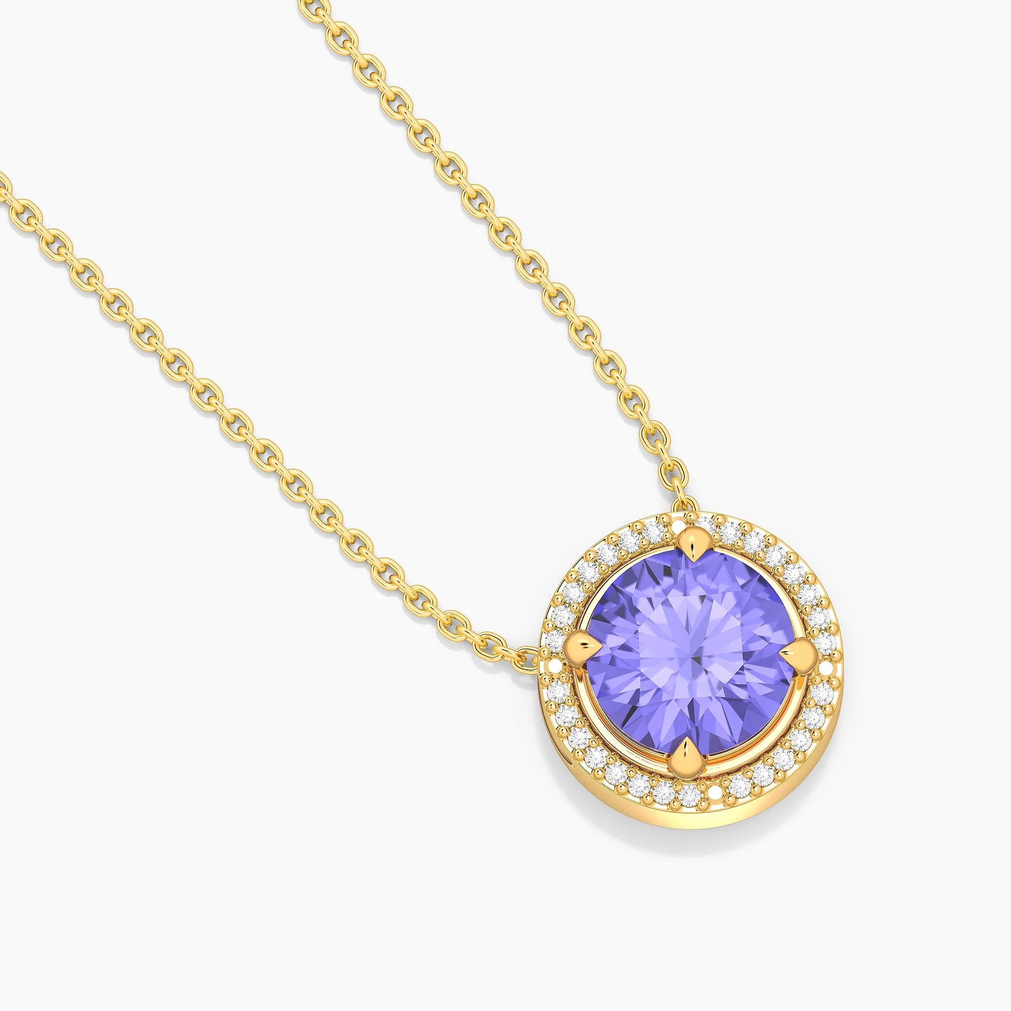 Birthstone Pendant Necklace