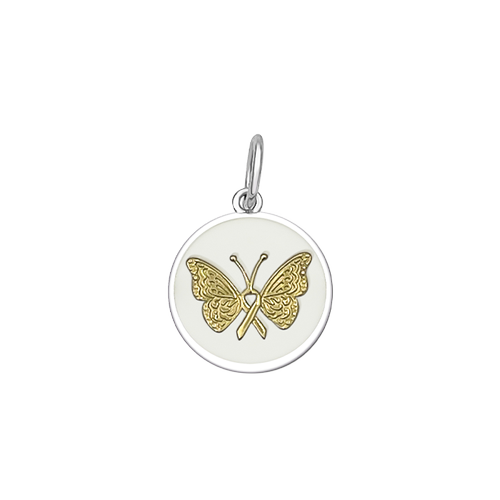 Lola Small Pendant | American Cancer Society Butterfly Gold