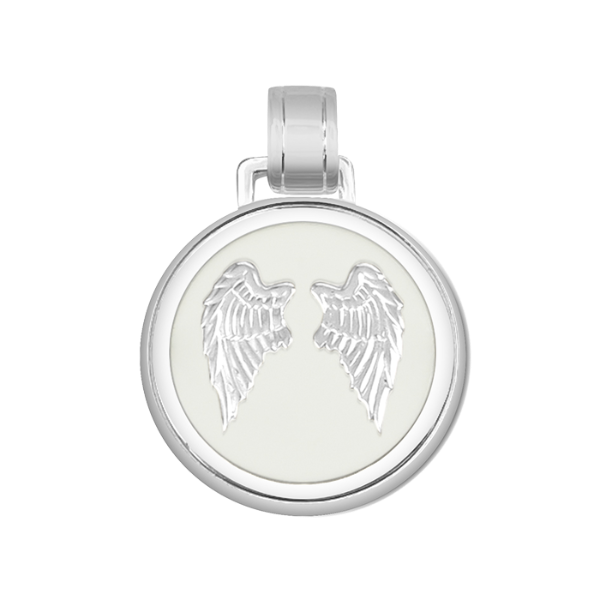 Lola Angel Wings Fly Pendant | Silver