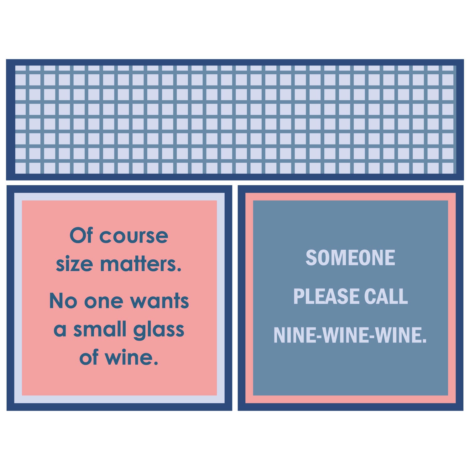 Double-Sided Cocktail Napkin