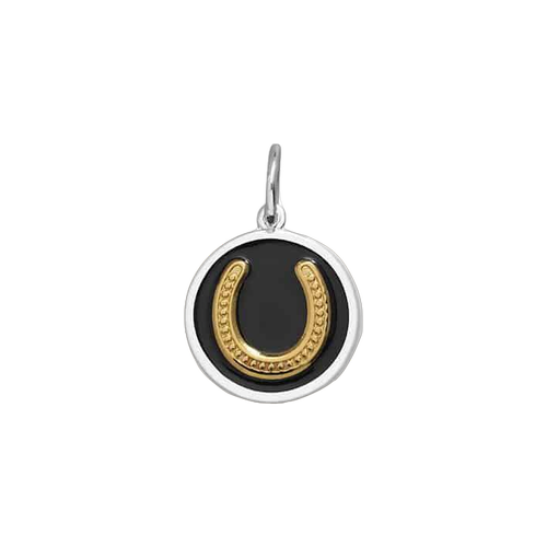 Lola Small Pendant | Gold Horseshoe