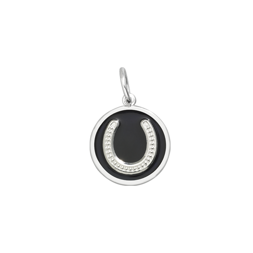 Lola Small Pendant | Silver Horseshoe