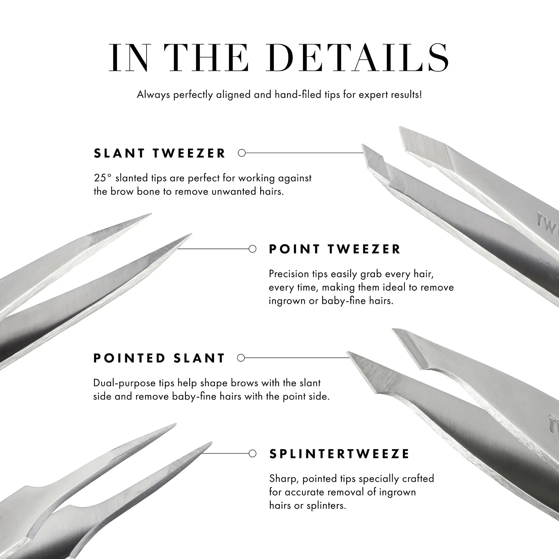Slant Tweezer