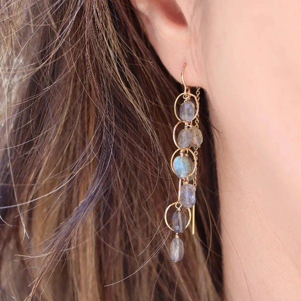 Labradorite Aurora Earrings